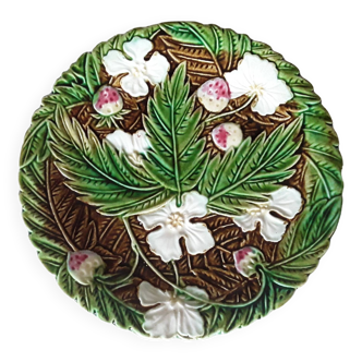 Antique 19th century slip plate