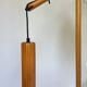 Vintage Domus teak wood floor lamp