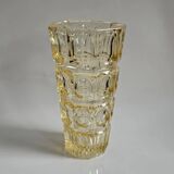 Hermanova Hut Glass Vase - F. Peceny 1970