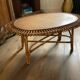 Rattan coffee table