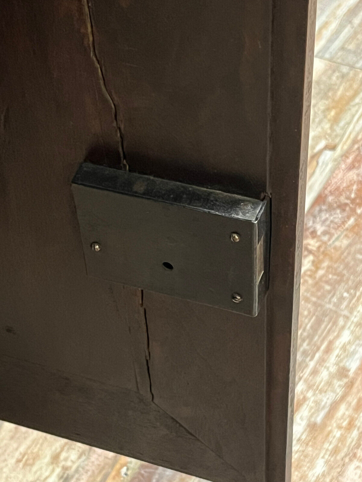 Sideboard has function as a Louis XIV period chest in solid walnut