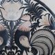 Decorative frame with roosters – vintage Polish découpage