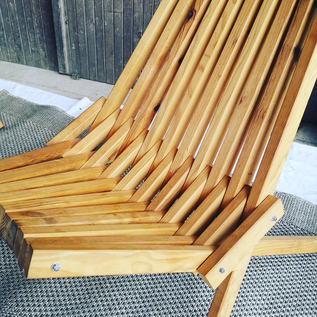 2 chilean vintage wooden
