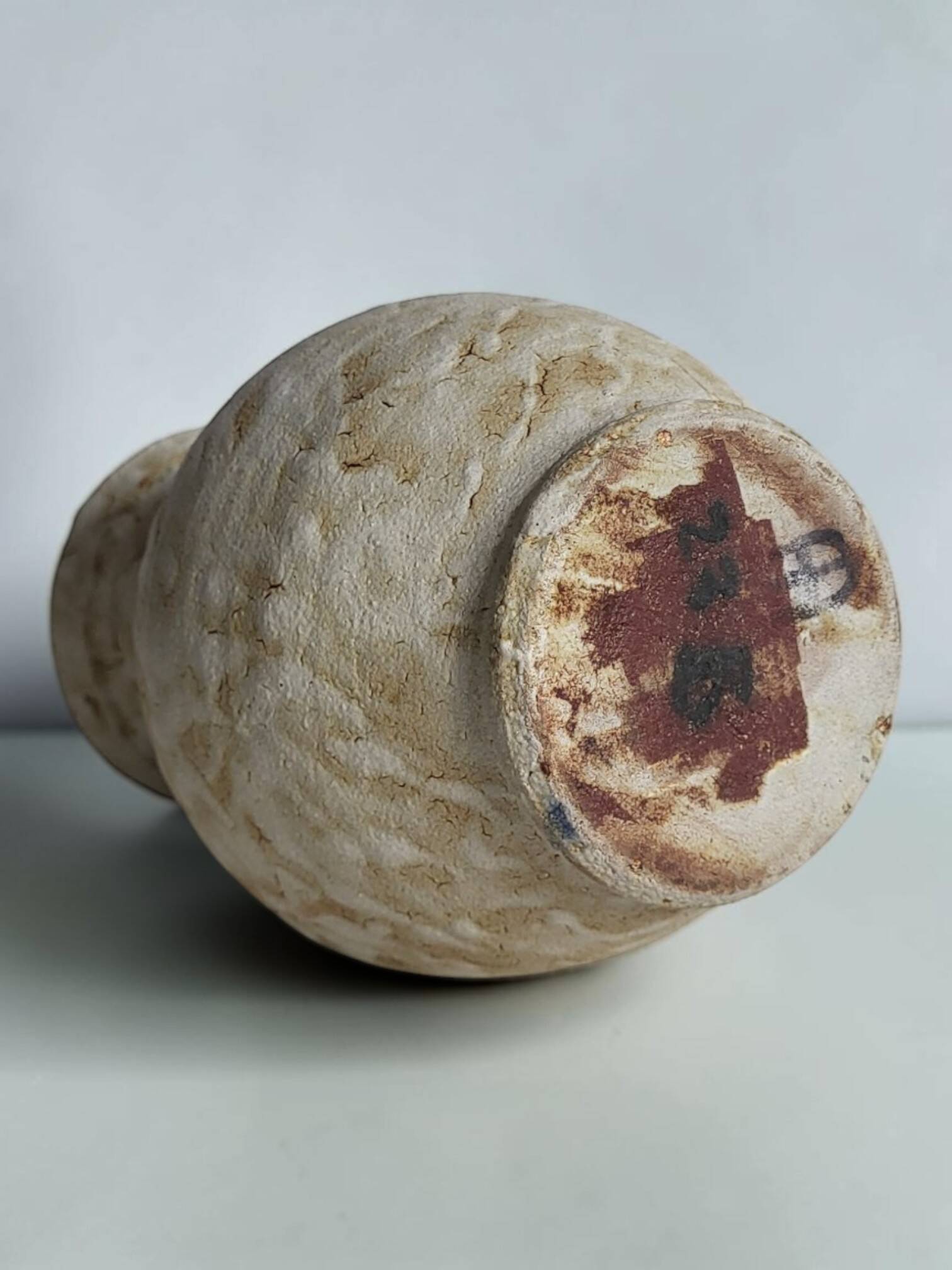 Vase en céramique Accolay, 1950's