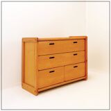 Vintage pine chest of drawers from the 1980s