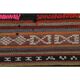 1970s Turkish Hand-Knotted Wool Cotton Orange Kilim Area Rug 150x192
