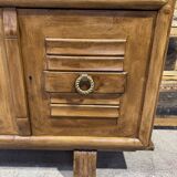 Art Deco sideboard in oak and oak veneer
