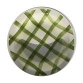 Hollow dish Moulin des Loups model Olive tablecloth diameter 26,5cm