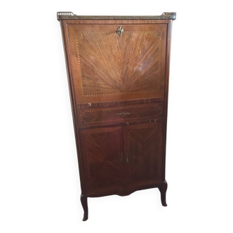 Vintage wooden secretary / bar