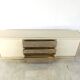 Buffet vintage en laiton et laque, 1970