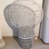 Emmanuelle armchair in rattan