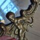 Antique table mirror in bronze — Louis XV Rococo style — 1900-1920