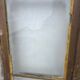 Old fir window with frame (one opening pane)