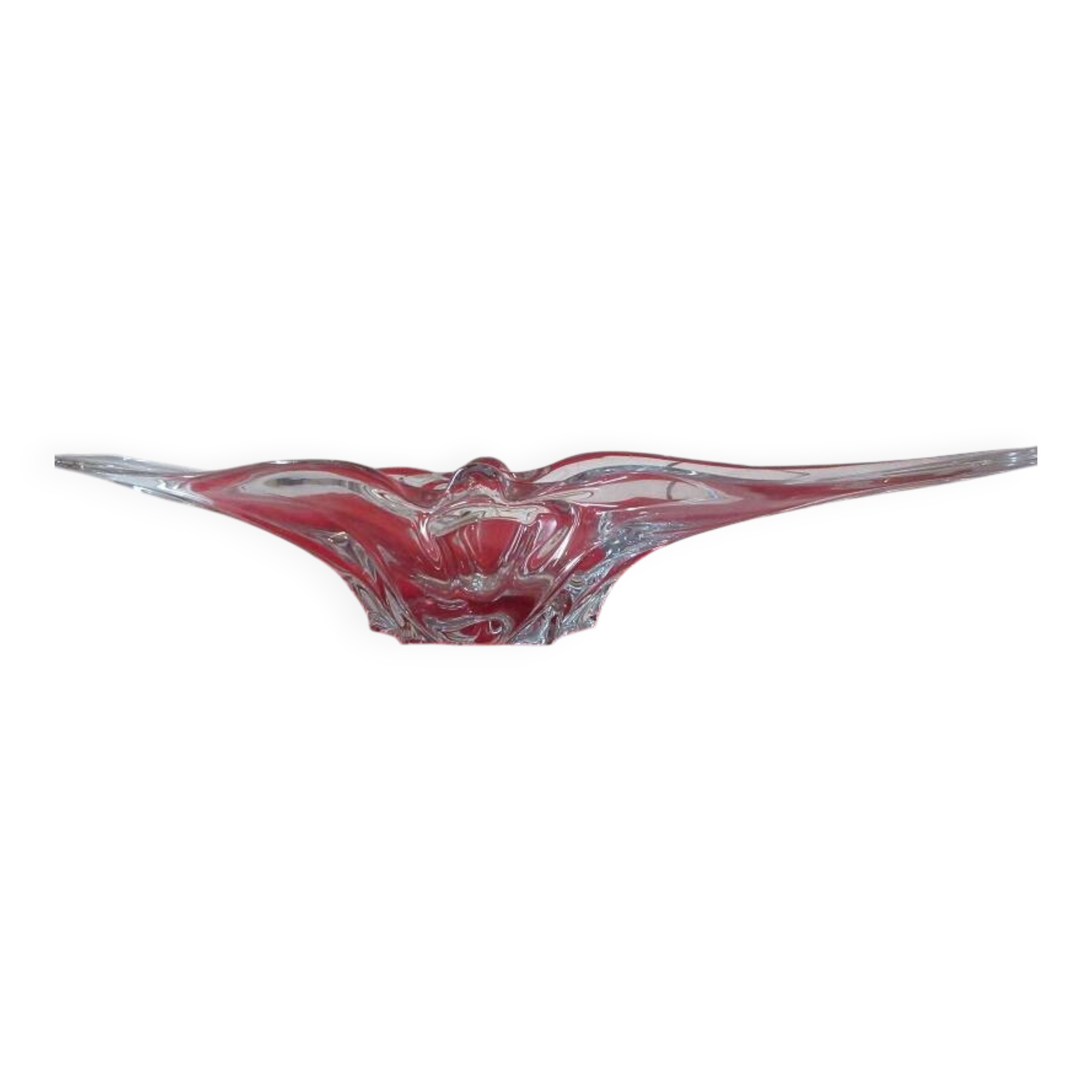Antique crystal bowl "Cristallerie de Lorraine"