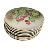 10 assiettes à dessert K&G Lunéville