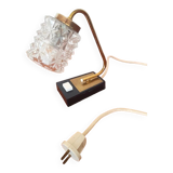 Glass and bakelite lamp from the 70s