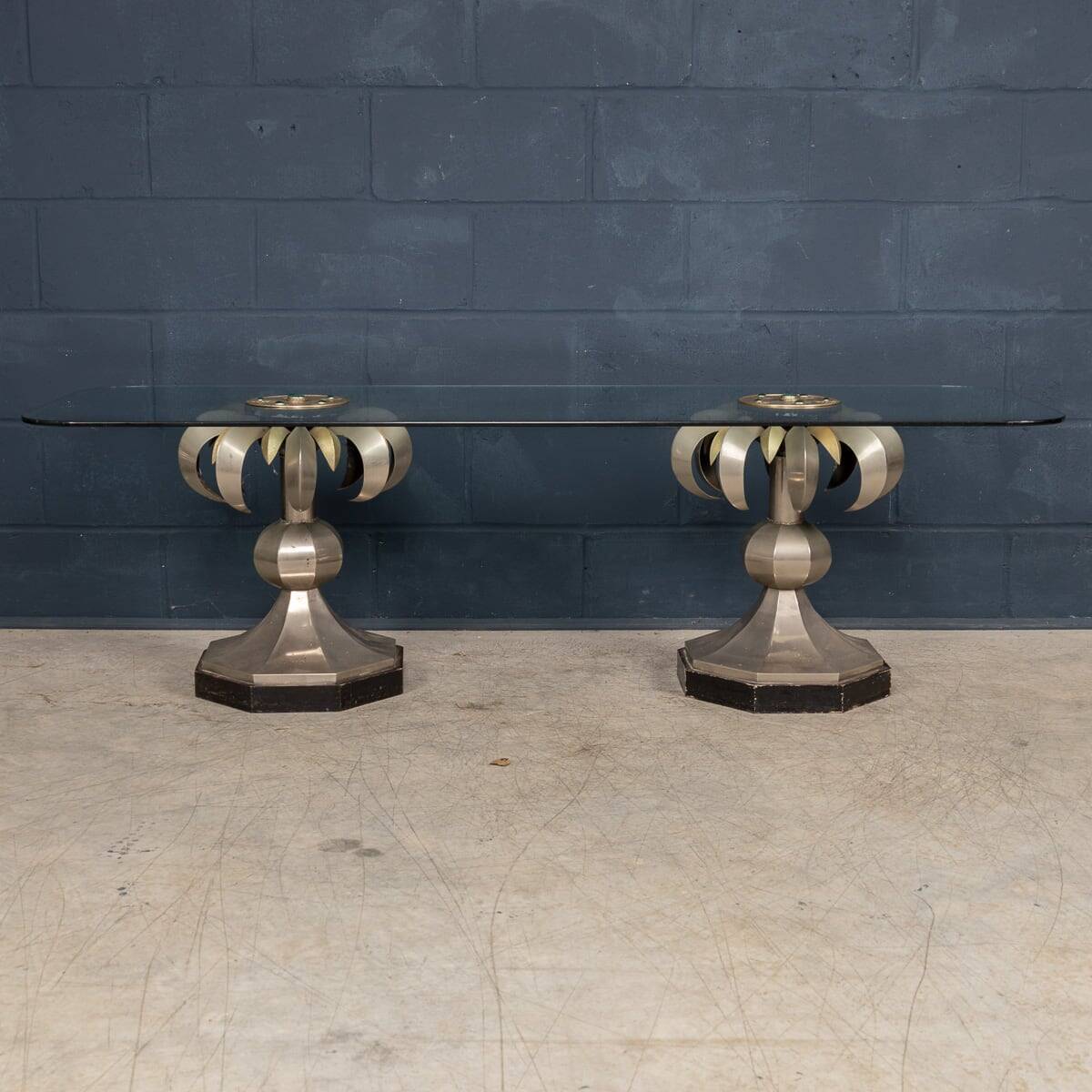 Table de console / buffet anglais rare du 20e siècle par anthony redmile, londres