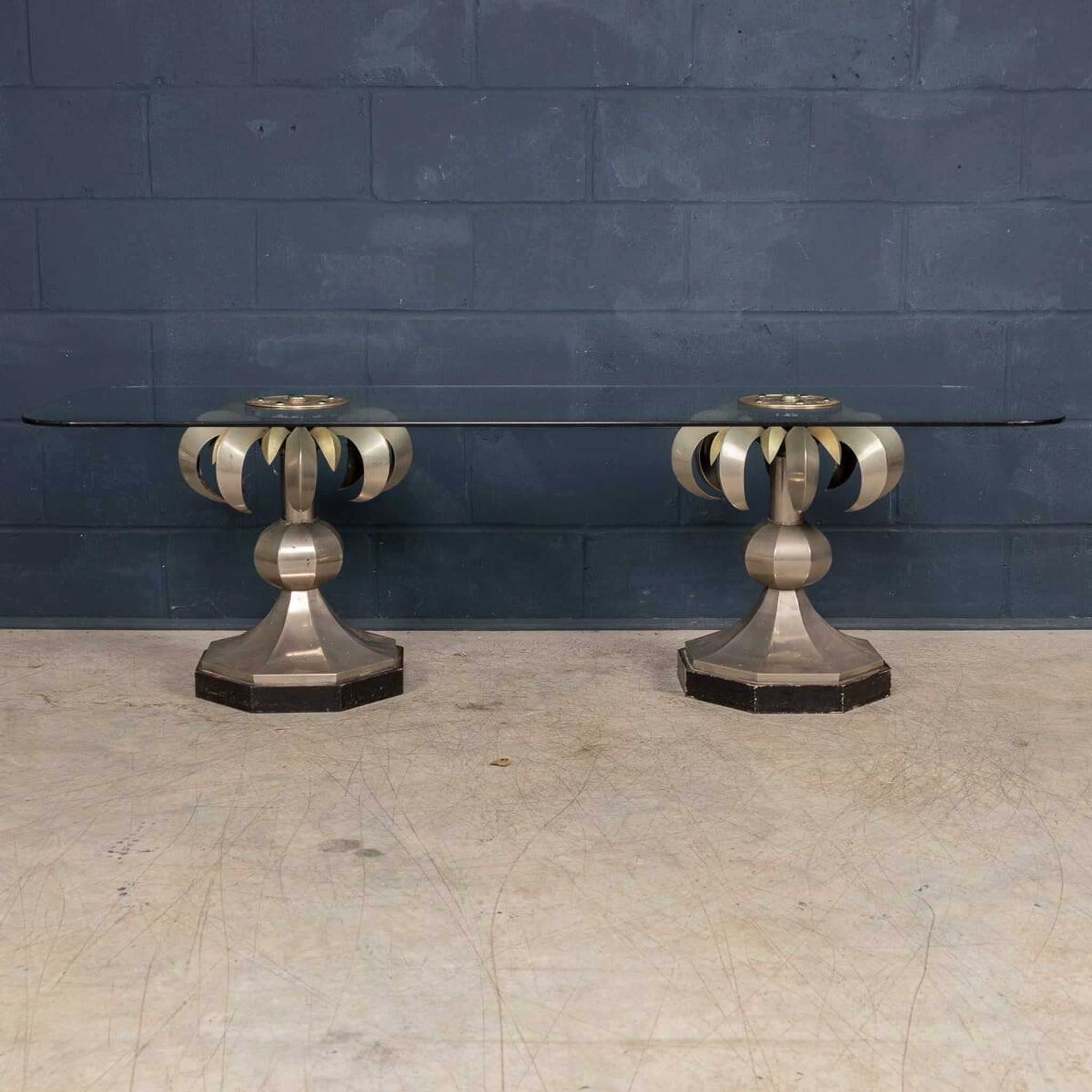 Table de console / buffet anglais rare du 20e siècle par anthony redmile, londres