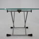 Table basse ou salle à manger Desalto Glass Elevator des années 1990, Italie