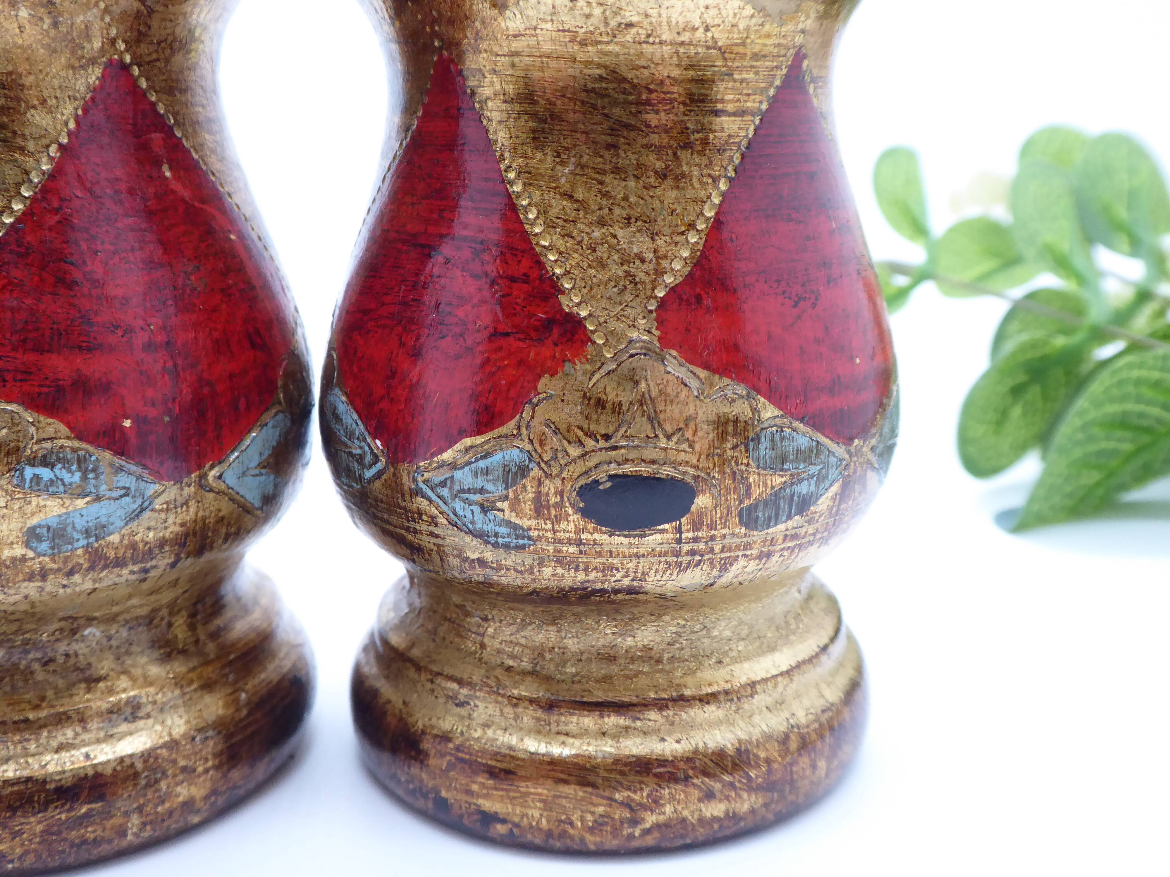 Salt shaker and pepper mill Florentine style