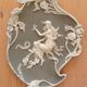 Empty decorative pocket art nouveau 1900