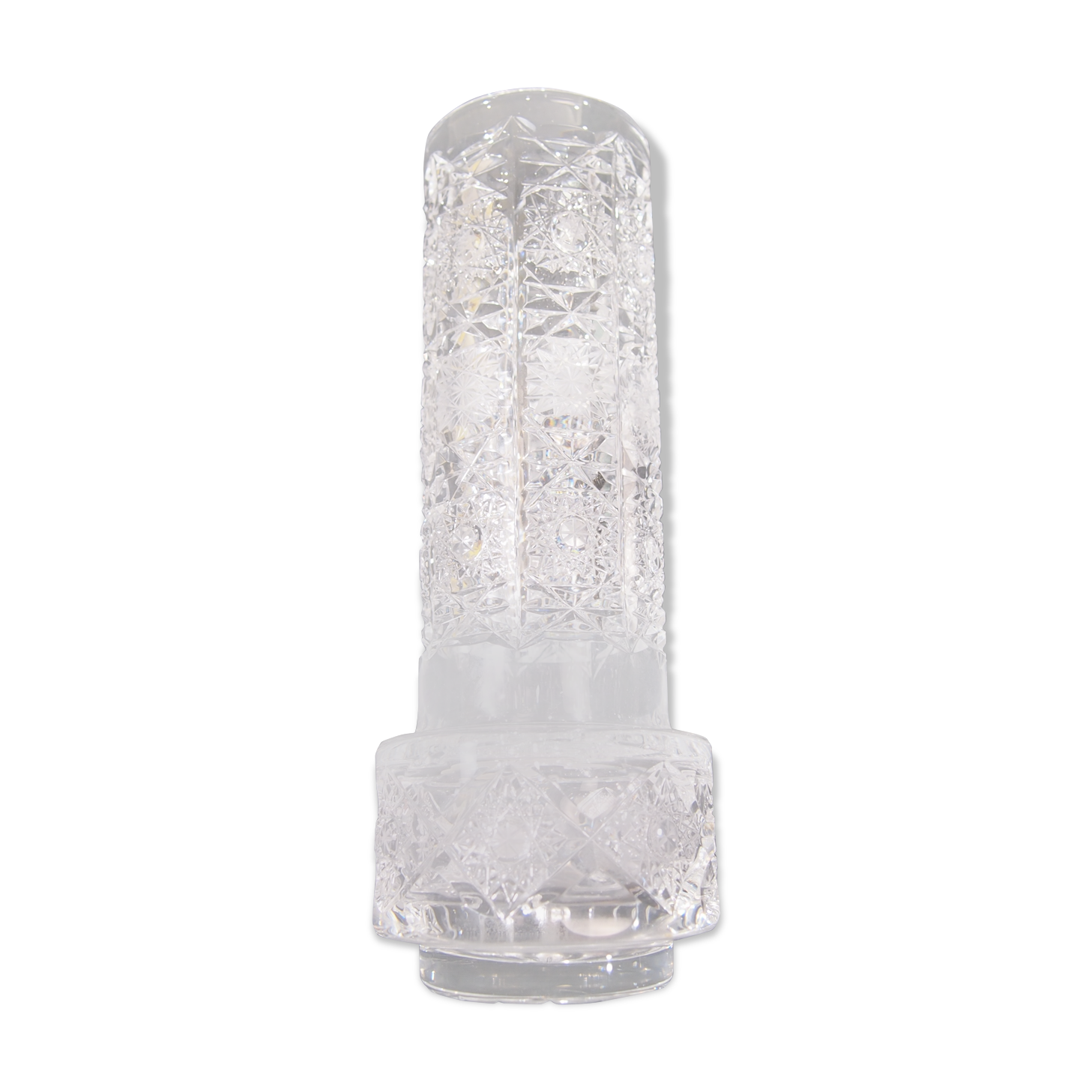 Saint Louis cut crystal soliflore vase