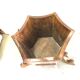 Wooden hexagonal planter