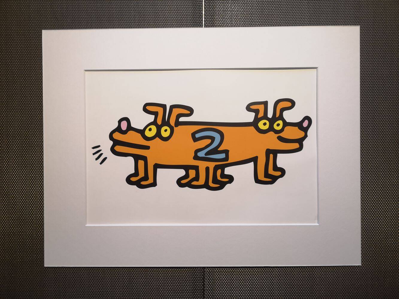 Illustration de Keith Haring - Série 'Animals' - 4/12
