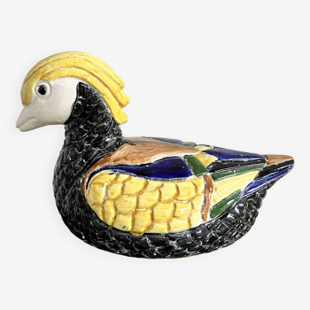 Vintage ceramic duck