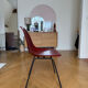 Chaise Eames DSX Vitra bordeaux
