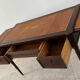 Bureau style Empire en acajou et cuir doré