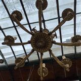 Bronze chandelier 8 branches