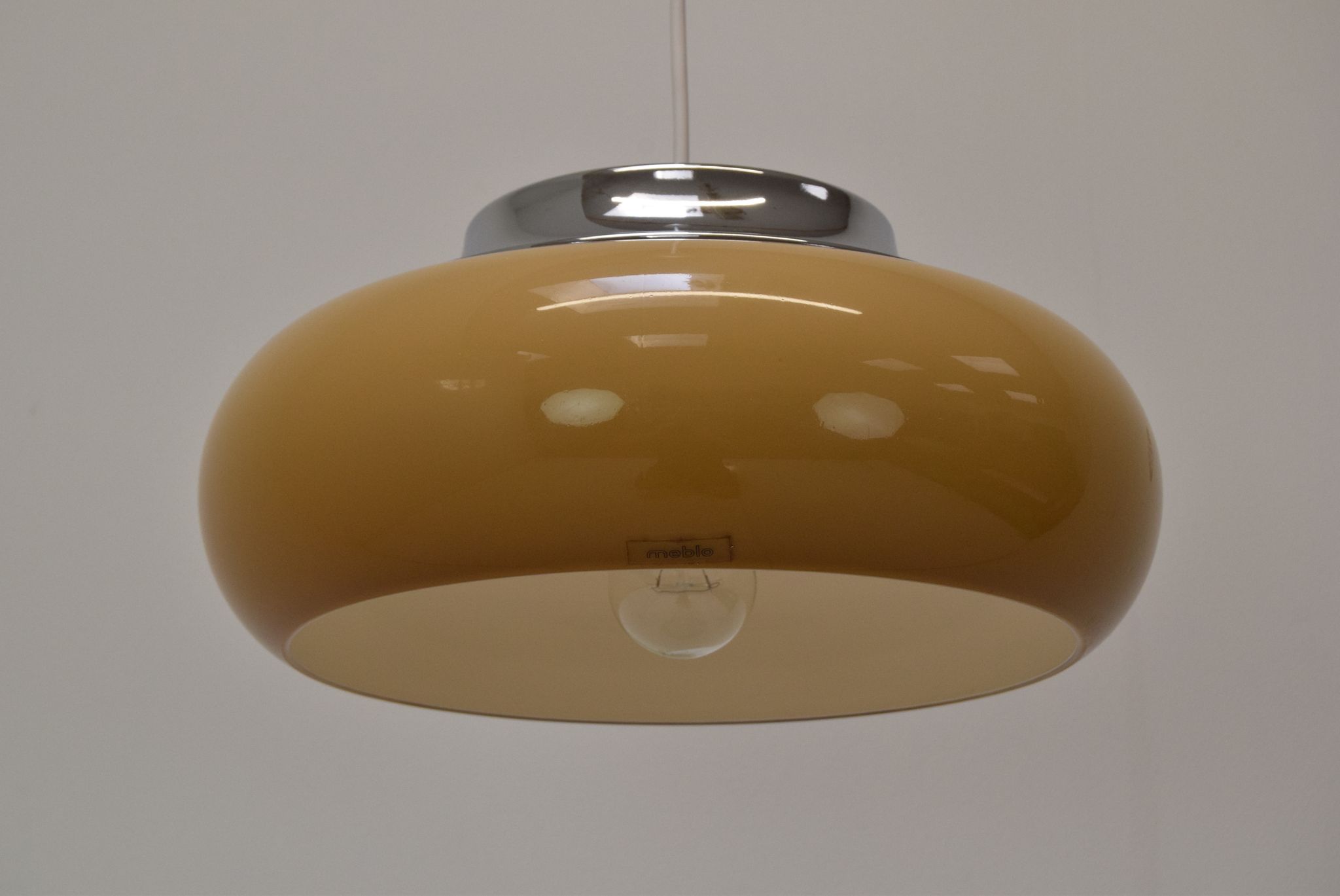 Mid-century pendant Meblo, designed Harvey Guzzini , Italy , 1970's
