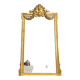 Monumental mirror Napoleon III in gilded wood with the profile of Apollo