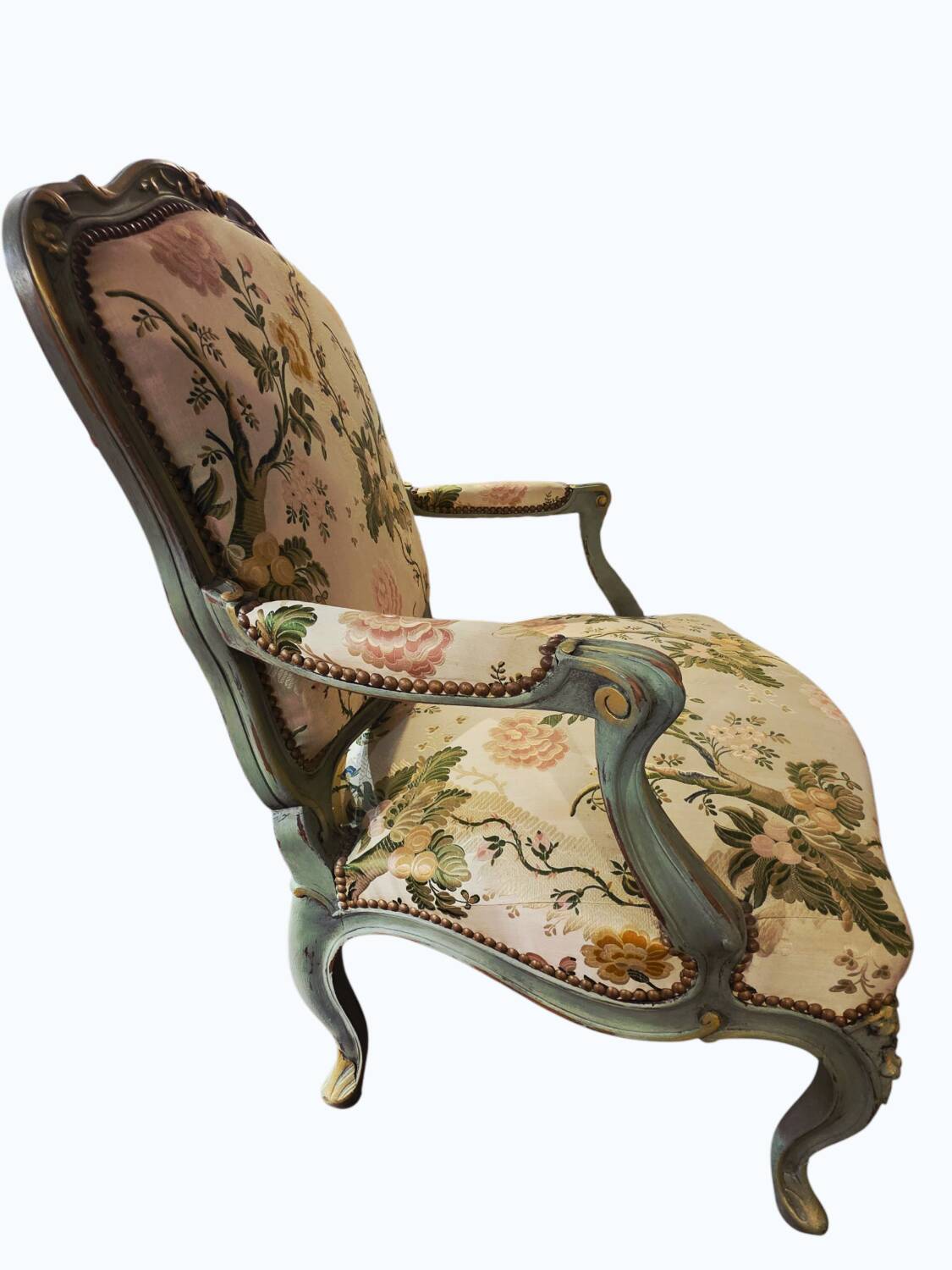 Fauteuil à la reine – Style Louis XV – Restauré et rénové