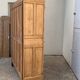 Armoire parisienne art déco chêne massif brut