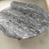 Grey marble coffee table