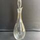 Carafe en cristal soufflé et taillé