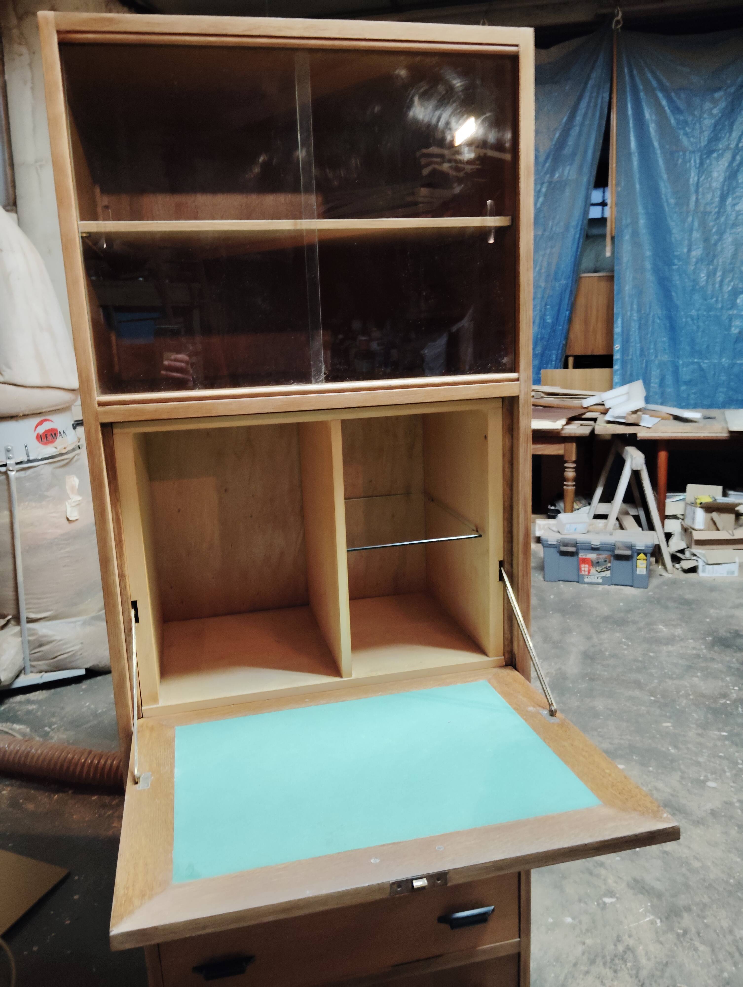 Colonne secrétaire/Vitrine/Commode  vintage