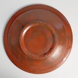 Brown & Cream White Stoneware Bowl by Andersson & Johansson, Höganäs, 1920s