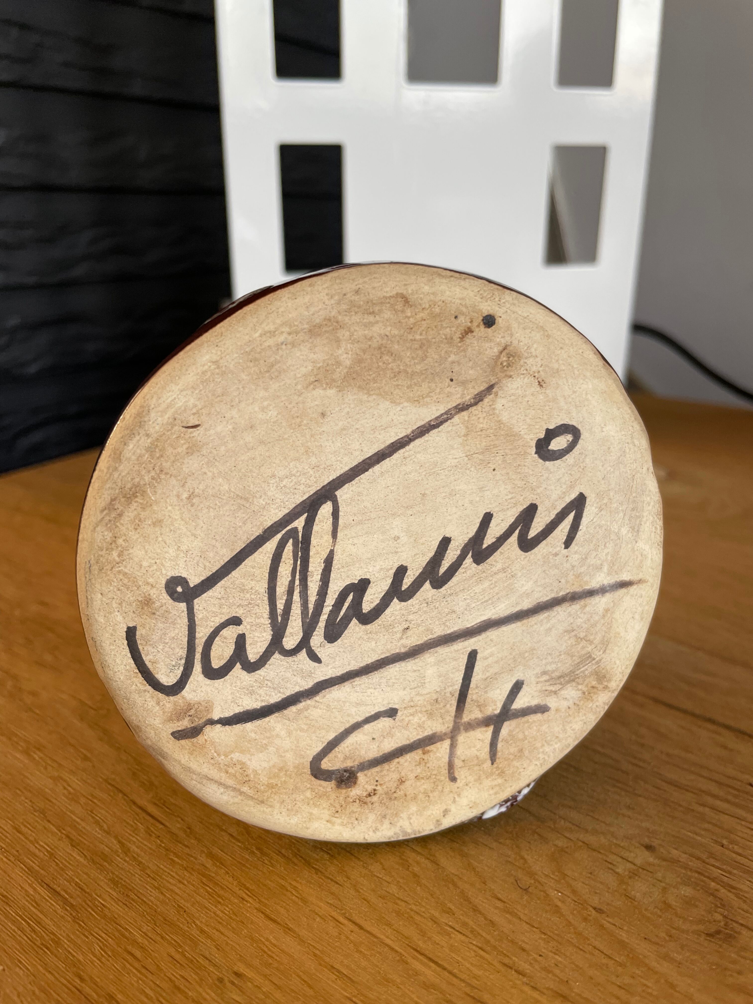 Crumpled pot Vallauris