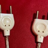 Nickel-plated lamps from the 1950s