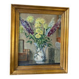 Fleurs signé Henri Charbon