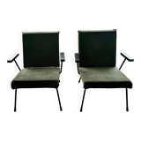 2 fauteuils du designer néerlandais Wim Rietveld