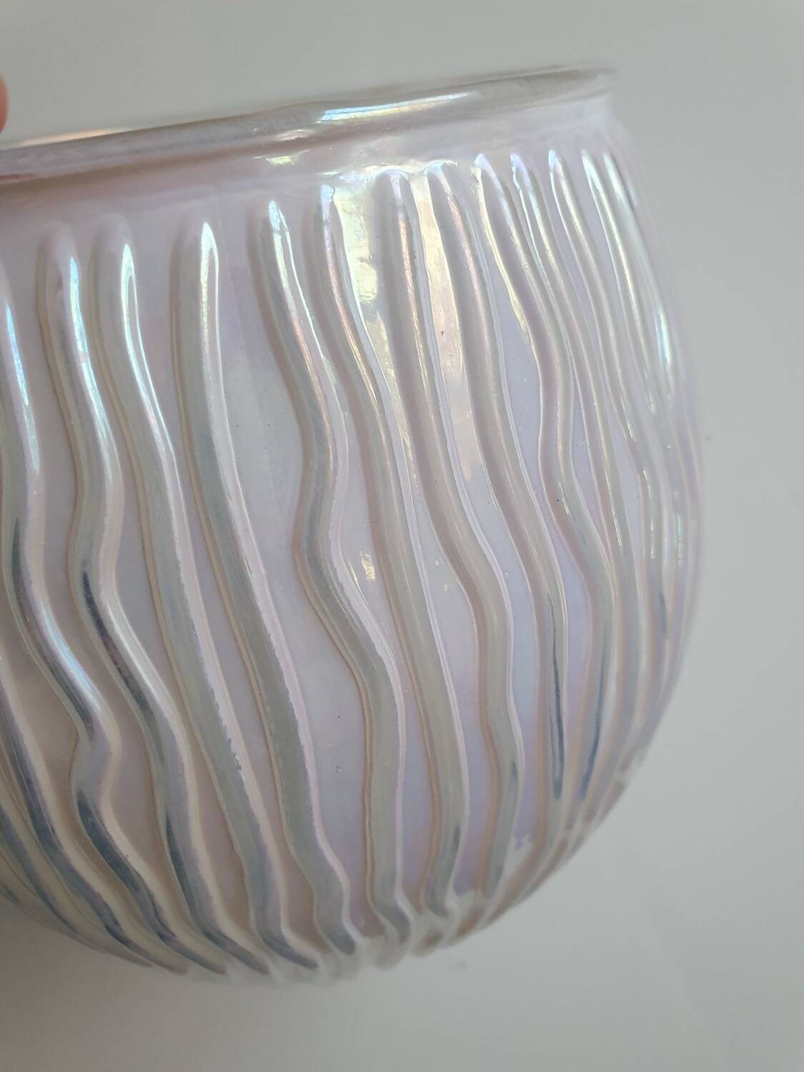 Iridescent vase