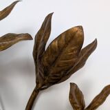 Golden leaf wall light 1970