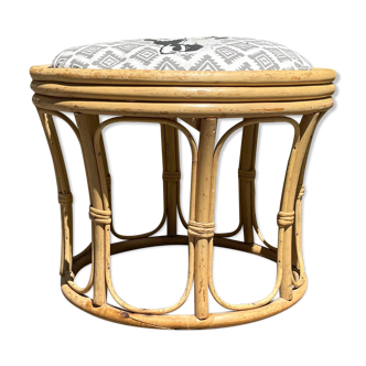 Bamboo stool 50s