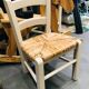 Chaise bois assise paille