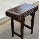 19th-century carved solid wood Chinese console.