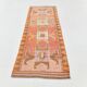 3x11 Colorful Turkish Vintage Runner Rug, 92x328Cm